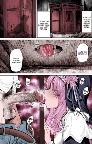 [Ooban Yaki] Zangeshitsu no Ana | The Confession Hole [English] [Hikura Scans] [Decensored] [Colorized]