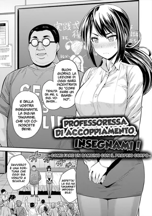 [Hinotsuki Neko] Professoressa Di Accoppiamento, Insegnami! - come fare un bambino con il proprio corpo - [Italian] [Rama Oriental Fansub] [Decensored] [Digital]