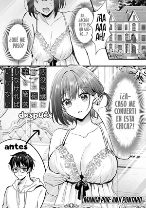 [Aji Pontarou] Akuyaku Reijou ni Natta Ore wa Otouto o Kanraku Shinakereba Ikenai | Now That I've Become A Villainess I Must Seduce My Young Brother [Spanish] [TF Scans]