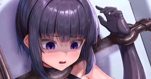 [白黒だるま] 鉄のフレームで全身を拘束され、マシンバイブで絶頂させられるシチュ