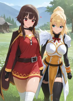 2025-11-19 Megumin x Darkness RAMETAKI (PATREON) AI GENERATE