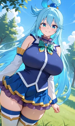 Konosuba - Aqua daidoujipv ai generated