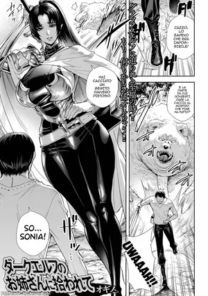 [Ogino] Dark Elf no Onee-san ni Hirowarete | Sono Stato Rimorchiato da un' Elfa Oscura (Web Haishin Tensei mo no Anthology Tensei Shitara Kougoushi Chimatta Ken Vol.2) [Italian] [Decensored] [Digital]