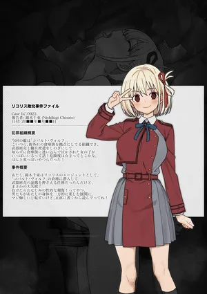 [あんしんママ] リコリス敗北事件ファイル (リコリス・リコイル)