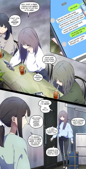 My father remarried, so I went to say hello… 【Translated by kochakaden】