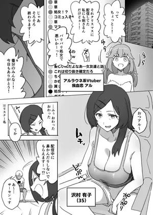[あねかわ] 処女営業Vtuber長乳おばさん(35)