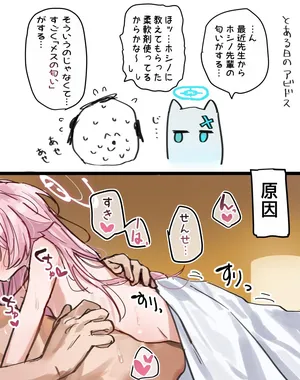 [やみめ□] 匂いこすり付けてくるホシノ (ブルーアーカイブ)