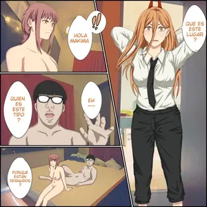 [Banana Style] Anime Chara to Seckle Dekiru Appli ''Power Hen''｜La App con la que Puedes Cogerte a Personajes de Anime ~El Caso de Power~ (Chainsaw Man) [Spanish] [Darkss 153]