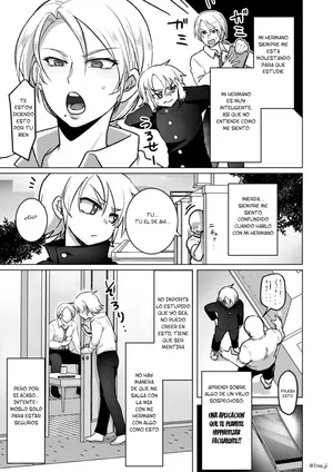 [Ichino Milk] Saimin Appli de Ani o Okasu Otouto no Hanashi 1+2 [Spanish]