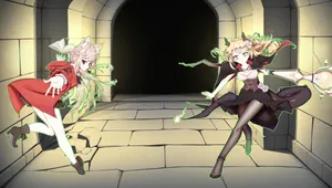 [Fethermare] 拘束RPGゲーム (Animi's comission)