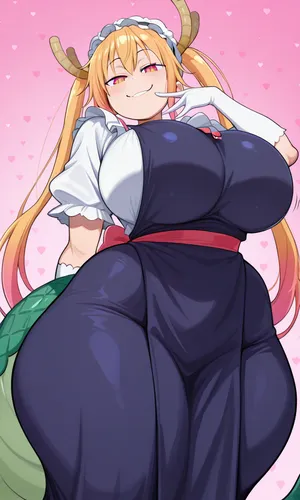 Kobayashi-san maid dragon - Tohru daidoujipv ai generated