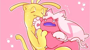 (Kemoket 15) [BLACK FANG (Ryoutani Kana)] 变成猫猫的赛富豪与巨锻匠| Catgirl Competes with the Wealthy and the Master Blacksmith|（mu的个人汉化）(Pokémon) [Chinese]