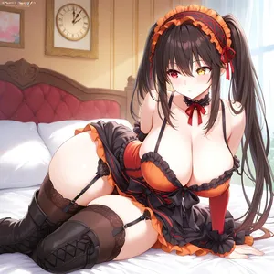 [Hentai BBC] Tokisaki Kurumi [AI Generated]