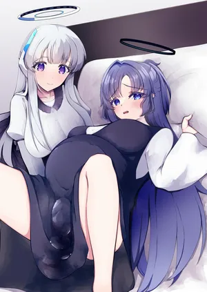 [Magical Kagechousukashi (Kagechousukashi,)] Yuuka ga shussan suru tokoro o Noa ni mi tete morau hon ~ Noa, watashi (Yuuka) ga umu to komi tete!!~ (Blue Archive) [Digital]