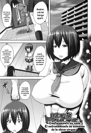 [Ozy] Jitaku Kankin: Shojo Man Mesu Choukyou | Confinamiento en casa - El entrenamiento de sumisión de la chica virgen