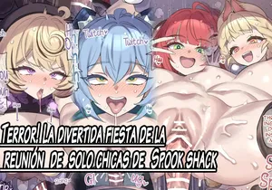 [Mimonel] Terror! La divertida pijamada de solo chicas de SpookShack |Kyoufu! Kaidanya Joshikai no Ranchiki Sawagi (Zenless Zone Zero) [spanish]