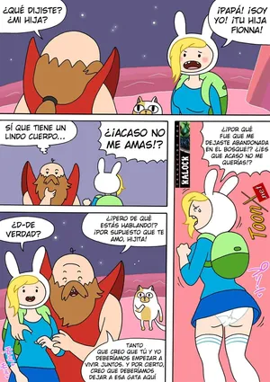 [Oberon Chuusa] Si Finn Hubiese sido Fionna… (Adventure Time) (Spanish) [kalock & ToonX]