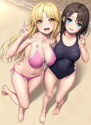 [lambda] こころ＆美咲 (バンドリ)