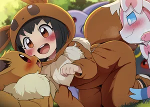 [DAGASI] Minna de Nakayoku Koubi Gokko (Pokémon Sword and Shield) [Decensored]