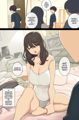 [Wakamatsu] Seikatsu mo Teiso Kannen mo Darashinai Gishi Ni Ya-ra Sete Morau | Me Voy A Coger A Mi Hermanastra, Que Es Descuidada Tanto En Su Estilo De Vida Como En Su Sentido De Castidad [Spanish]