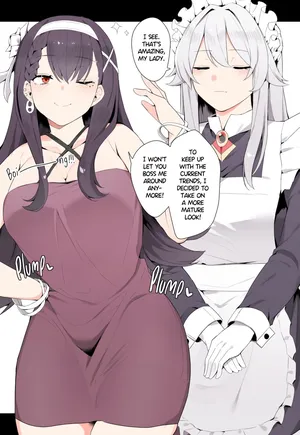 [Kassai] Temporarily Mature Little Lady and the Head Maid