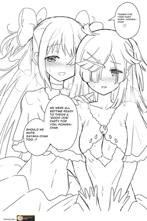 Homura-chan’s reward for her hard work!! (@kkkk_12103) (English)