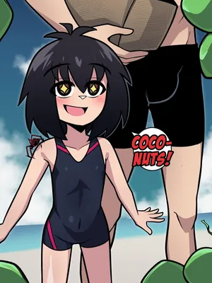 [BlueButterfly] Beach Day (Into the Spider-Verse)