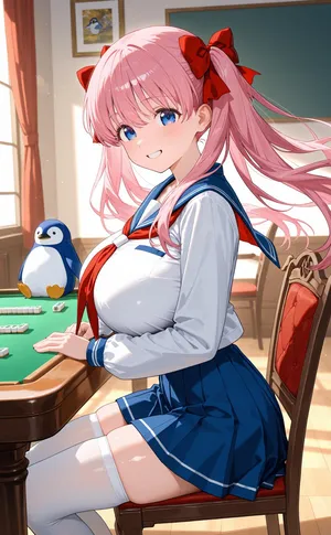 天才麻將少女 - 原村和（強姦） [AI Generated]