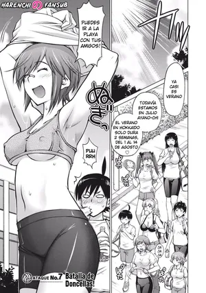 [Aizome Gorou] Otome no Tatakai (Ooki Onnanoko wa sukidesu ka? Chap.7) | Batalla de Doncellas (Te gustan las chicas grandes? Cap.7) [Spanish] [Harenchi no Fansub] [Digital]