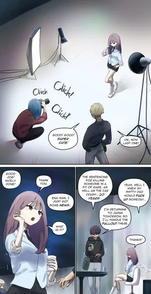 According to the law of the country where I came for the modeling shoot… 【Translated by kochakaden】