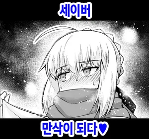 [Ankoman] Saber, Botebara ni... (Fate Stay Night) [Korean]