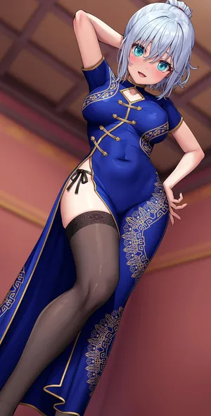 [lambda] チャイナドレスましろちゃん (バンドリ)