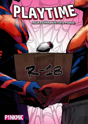 [P1NKMIC] Playtime (Miguel O'Hara x Peter B. Parker, Spiderdads)