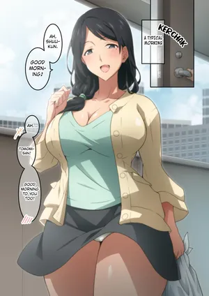 [Kaori no Chikara (Kaze no Koe)] Akogare no Rinjin no Hitozuma ni Jitaku no Toile o Kashitara Orei ga Onara datta [English] [Kuraudo]