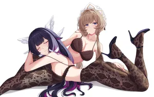 [Yuito] Columbina & Sandrone lingerie
