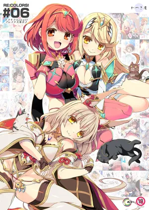 [Watsukiya (Watsuki Rumi, Yuuki Sei)] RE:COLORS!# 06 Kanojo ga Mizugi ni Kigaetara Rakuen ni Ichiban Chikai Shima!? (Xenoblade Chronicles 2, Xenoblade Chronicles 3)