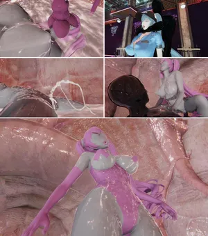 胧月工坊】TENTACLE 触手服 洗脑 胶衣 堵嘴 人形 蒙面 BDSM 调教 性偶 搜查官 中文剧情向