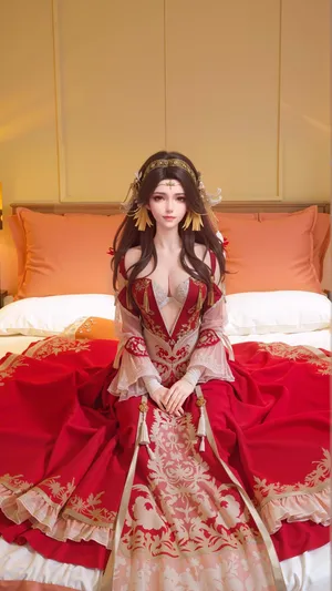 [AI Generated]1351 师娘-玄衣都市丽人壁纸_