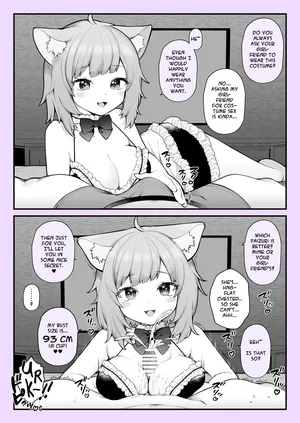 Nagase Tooru] Doing things with a cat eared girl that my girlfriend won’t do. (Nekomata Okayu) [DeppoTL]
