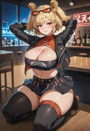 Burnice ilulu  najimi sparkle      Messingwithai ai generated