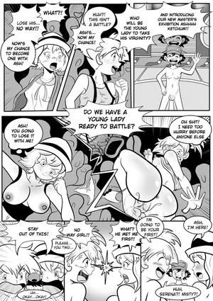 [GHTA]  Ash's sex battle with Pokegirls