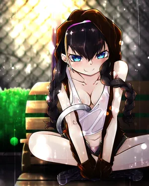 [色琥珀] パーカー透け雨ッサー