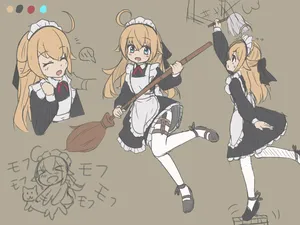 [kuzlin] Cleaning! Maid!