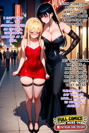 Femboy x Futa Movie Date [AI Generated] [Patreon]