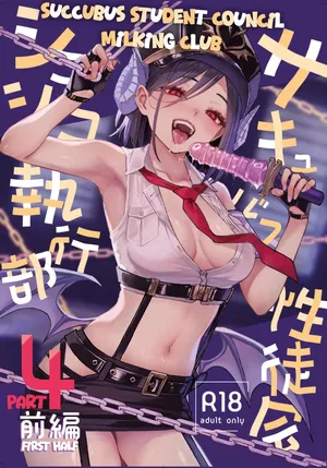 [Anmitsuyomogitei (Michiking)] Succubus Seitokai Shiko Shiko Shikkoubu 4 Zenpen | Succubus Student Council Milking Club Part 4, First Half [Digital] [English] [The People With No Name]