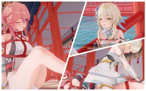 [Bazy]Yae Miko 八重神子的特殊交易 剧情 杂图