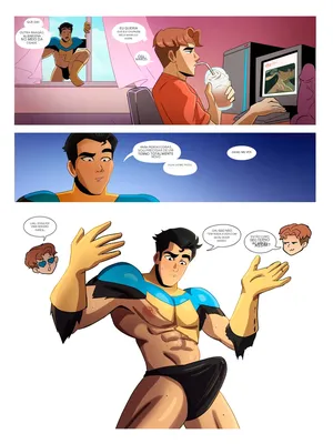Invencível Hentai YAOI GAY PT-BR DON´T GET CAUGHT, LOVE DADDY 2, COOKIE ART