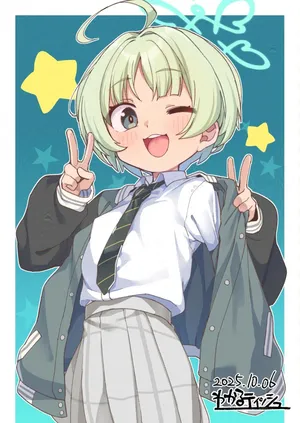 [kanabun] Ritsu (Blue Archive)