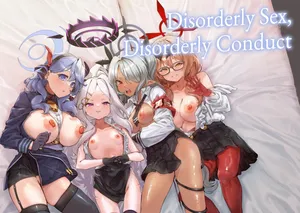 [Mori no Michi (Mori Sinrisk)] Sei no Midare wa Fuuki no Midare | Disorderly Sex, Disorderly Conduct (Blue Archive) [English] [head empty] [Digital]