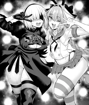 [Ankoman] Asutorufo to ￮￮￮, kosupure tokui-ten e iku ❤ [Text Cleaned]) [Decensored]